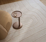 Momeni Canyon CYN-1 Ivory Wool Rug - Living room setting