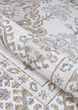 Charm Woodburn 2552/2082 Ivory/Sand Indoor-Outdoor Rug - detailed view