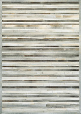 Couristan Chalet 0027/0101 Plank Grey Ivory Cowhide Area Rug