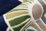 Momeni New Wave NW-146 Navy Wool Rug