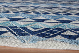 Momeni Veranda VR-56 Multi Blue Indoor Outdoor Area Rug