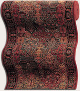 Couristan Kashimar 8143-3203 Imperial Baktiari Antique Red Stair Runner