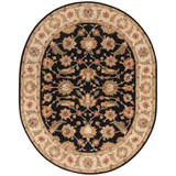 Jaipur Living Mythos Black Oval Rug