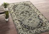 Kaleen Herrera HRA06-75 Grey Area Rug