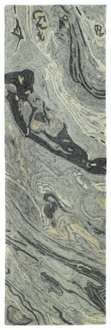 Kaleen Marble MBL01-68 Graphite Area Rug