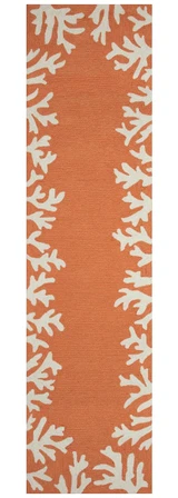 Capri 1620/17 Coral Runner Rug