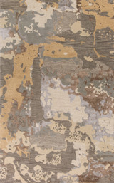 Wayside Collage Earth RG21511 Beige Modern Area Rug