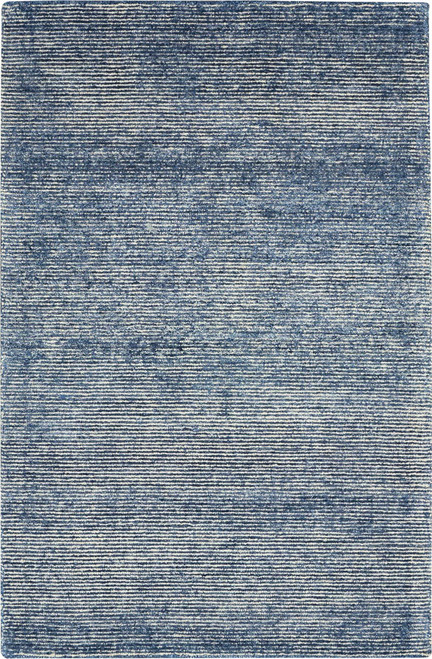 Weston WES01 Agean Blue Bamboo/Jute Area Rug