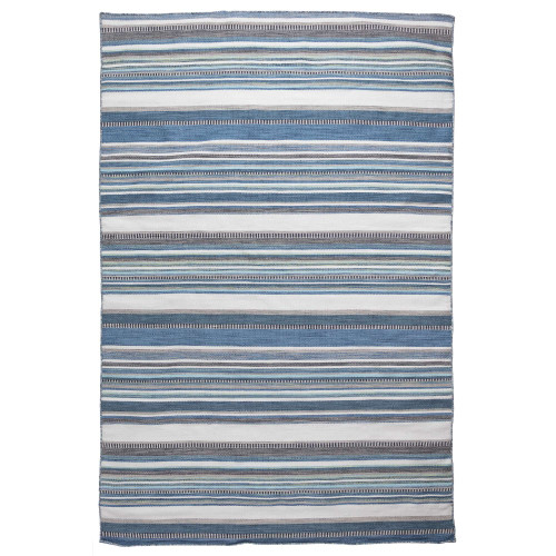 Liora Manne Sonoma 6258/04 Malibu Stripe Seascape Rug