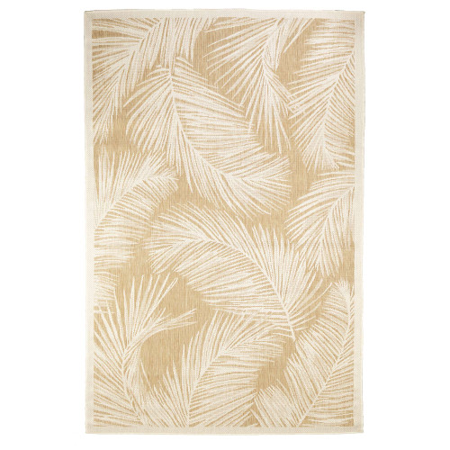 Trans Ocean Liora Manne Carmel 8474/12 Fronds Sand Area Rug