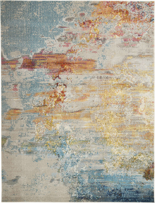 Nourison Celestial CES02 Sealife Area Rug