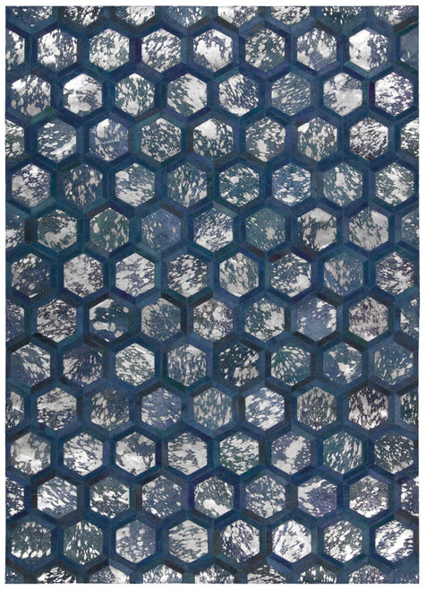 Nourison Michael Amini City Chic MA100 Cobalt Blue Rug