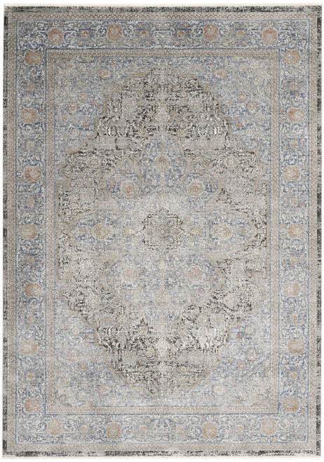 Nourison Starry Nights STN07 Blue Area Rug