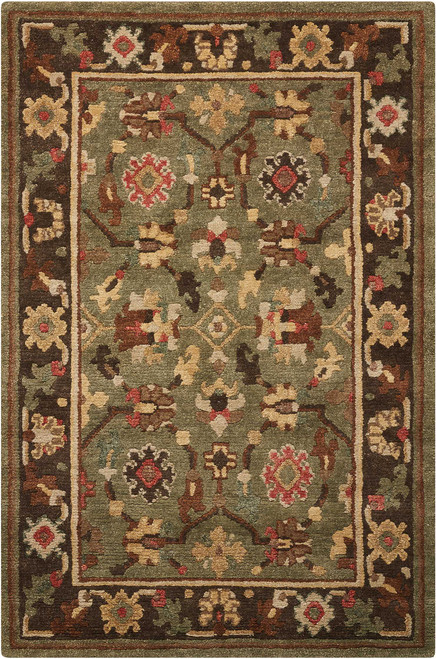 Nourison Tahoe TA10 Green Area Rug