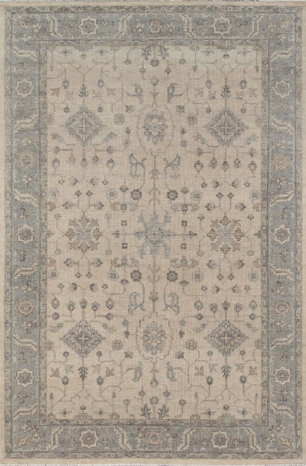 Momeni Banaras BNR-3 Beige Area Rug