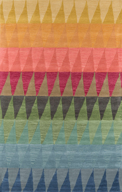 Momeni Delhi DL-59 Multi Red Area Rug