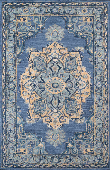 Momeni Ibiza IBI-01 Denim Area Rug