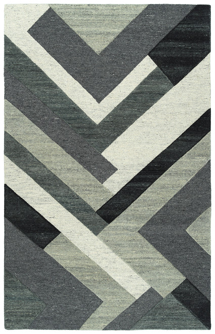 Kaleen Alzada ALZ03-38 Gray Area Rug