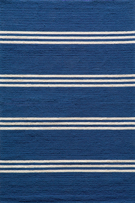 Momeni Veranda VR-16 Maritime Blue Stripe Area Rug