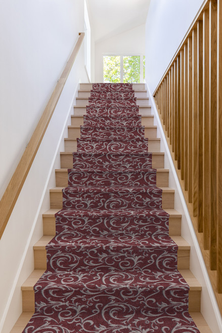 Stanton Opera Ruby 95231 Staircase Runner Rug
