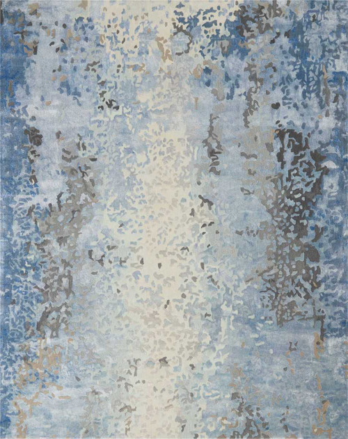 Nourison Prismatic PRS17 Denim Area Rug