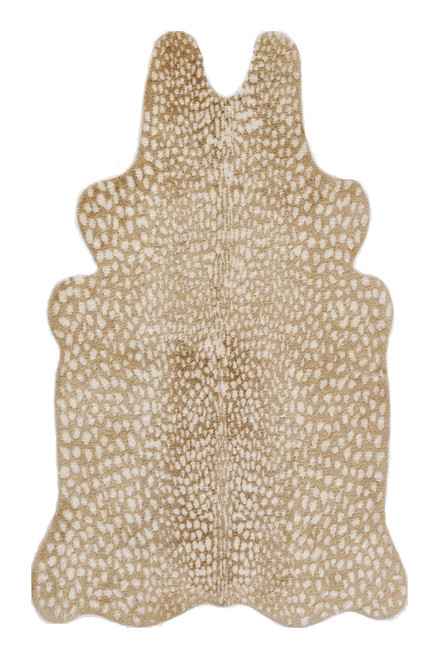 Erin Gates Acadia ACA-2 Beige Deer Print Rug