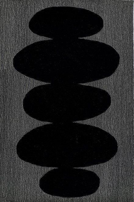Momeni Simba SIM-9 Black Area Rug