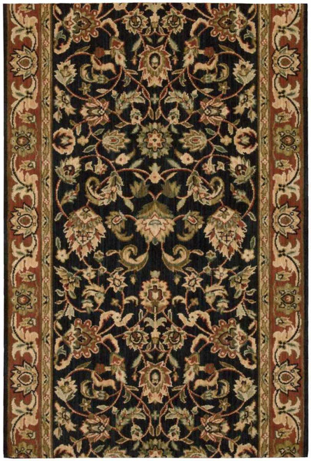 Grand Parterre Kashan PT05 Midnight Stair Runner