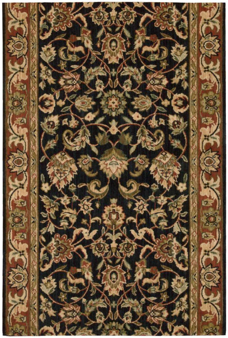 Grand Parterre Kashan PT05 Midnight Stair Runner