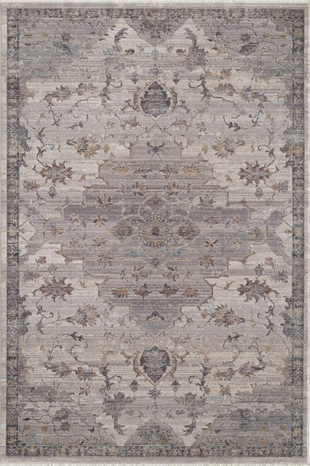 KAS Adele 8804 Courtney Ivory Grey Area Rug
