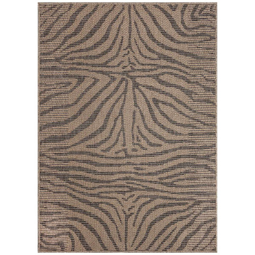 Liora Manne Monaco 6281/12 Zebra Taupe Rug