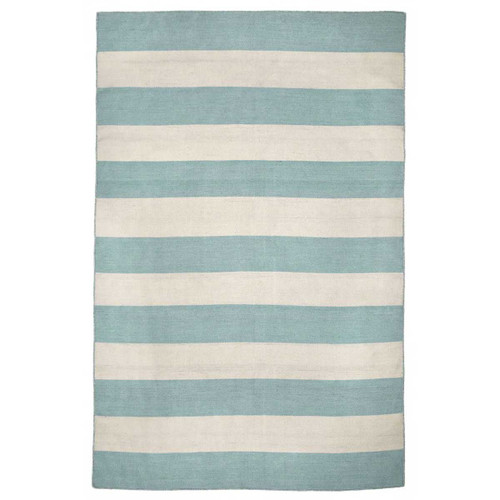 Liora Manne Sorrento 6302/93 Rugby Stripe Water Area Rug
