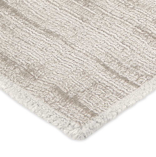 Stanton Splendor Smitten Platinum Nylon Area Rug - corner view