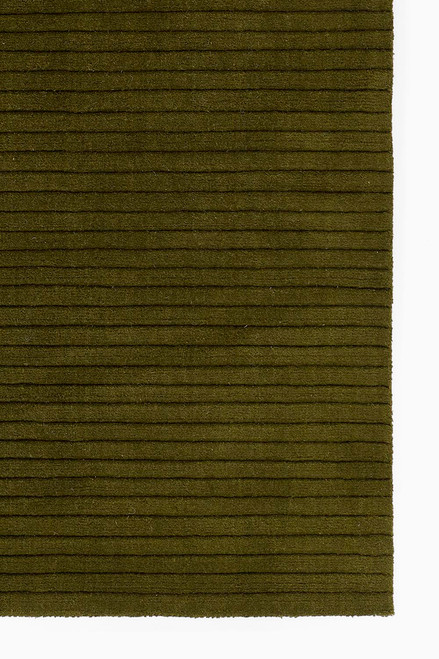 Momeni Asher ASH-1 Olive Green Wool Rug