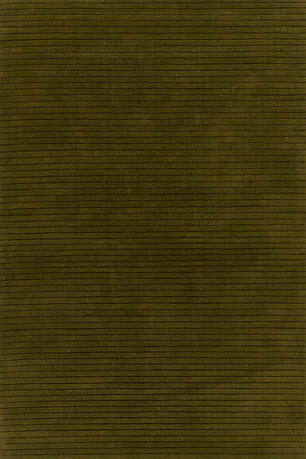 Momeni Asher ASH-1 Olive Green Wool Rug