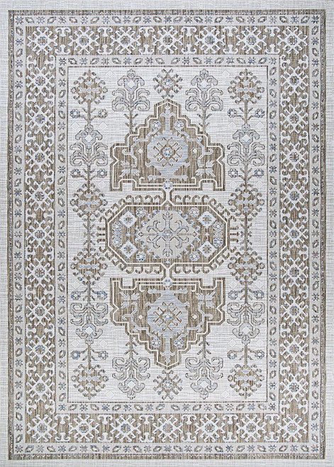 Couristan Charm Woodburn 2552/2082 Ivory/Sand Indoor-Outdoor Rug
