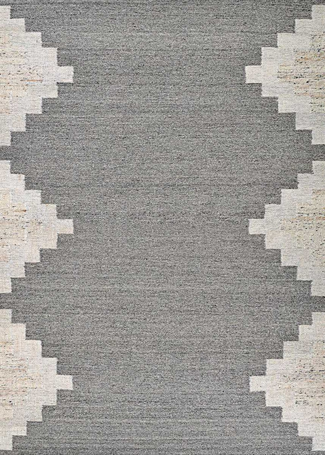 Couristan Joshua Saddleback 5823/1201 Snow Grey Area Rug