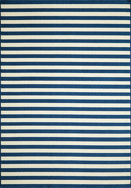 Baja BAJ-01 Navy Indoor Outdoor Area Rug