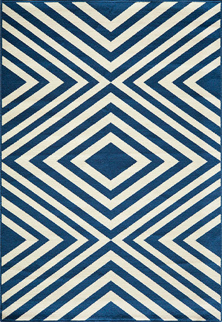 Momeni Baja BAJ-08 Navy Indoor Outdoor Area Rug