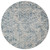 Wayside Heirloom RG70208 Blue Damask Round Rug