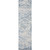 Wayside Heirloom RG70208 Blue Damask Runner Rug