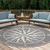Frontporch 1447/47 Compass Round Rug