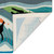 Trans Ocean Frontporch Surfing Dogs Ocean Rug