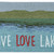 Liora Manne Frontporch 4507/03 Live Love Lake Water Area Rug