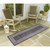 Trans Ocean Malibu 8228/47 Etched Border Charcoal Rug