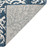 Carmel 8448/33 Coral Border Navy Indoor Outdoor Rug
