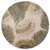 Kas Havana 2622 Natural Fern View Tropical Round Rug