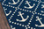 Momeni Baja BAJ16 Anchors Navy Area Rug