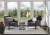 Momeni Ember EMR-3 Ivory Rug Room in sitting area