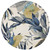 Kas Sparta 3185 Ivory/Blue Sanctuary Round Rug